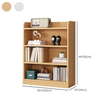 Vertical Wooden Storage Bookcase