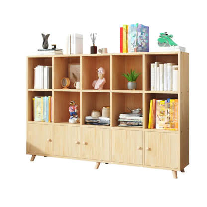 Wood Horizontal Closed-Back Bookcase — Cabinet Not Included