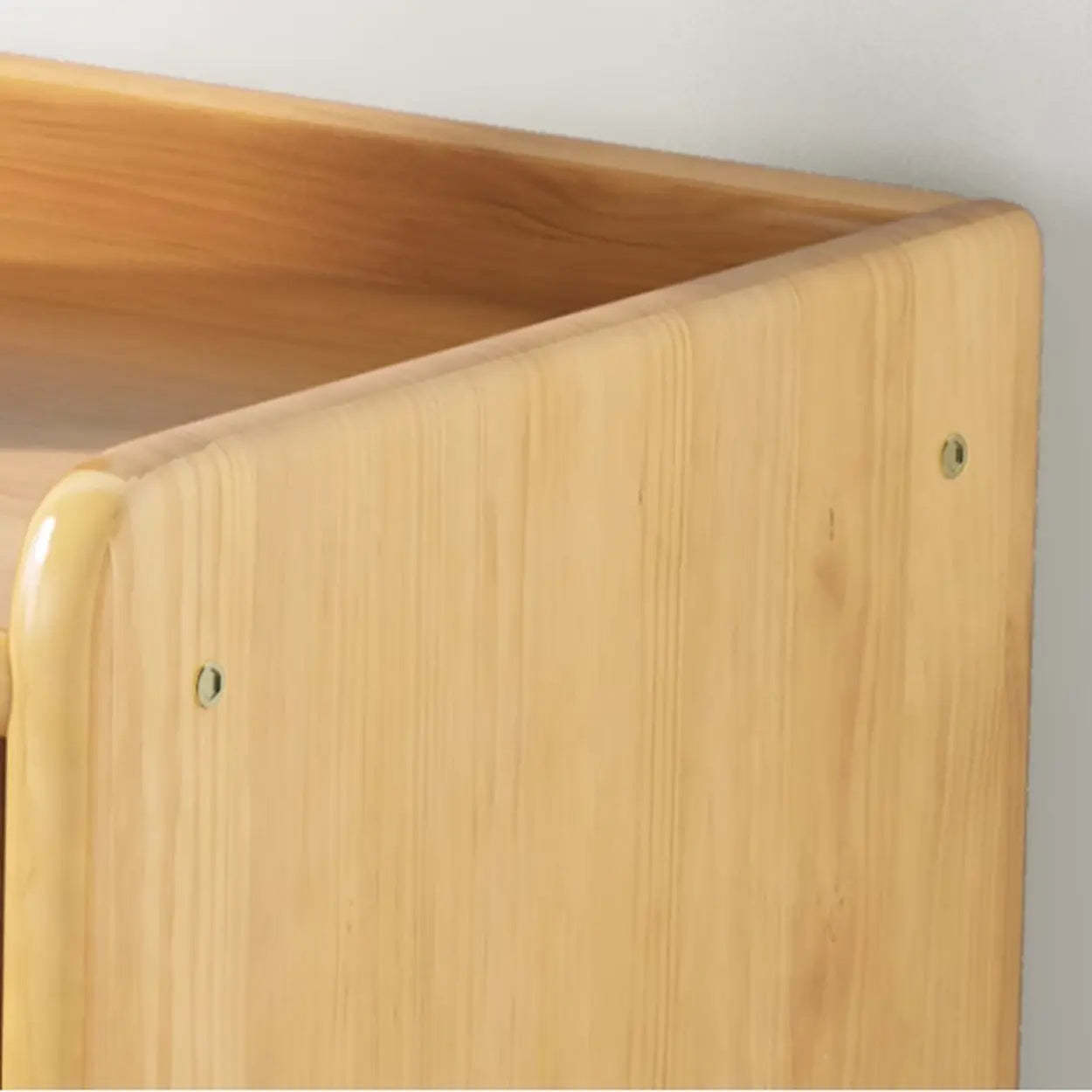 Simple Wood Horizontal Closed Medium Bookcase