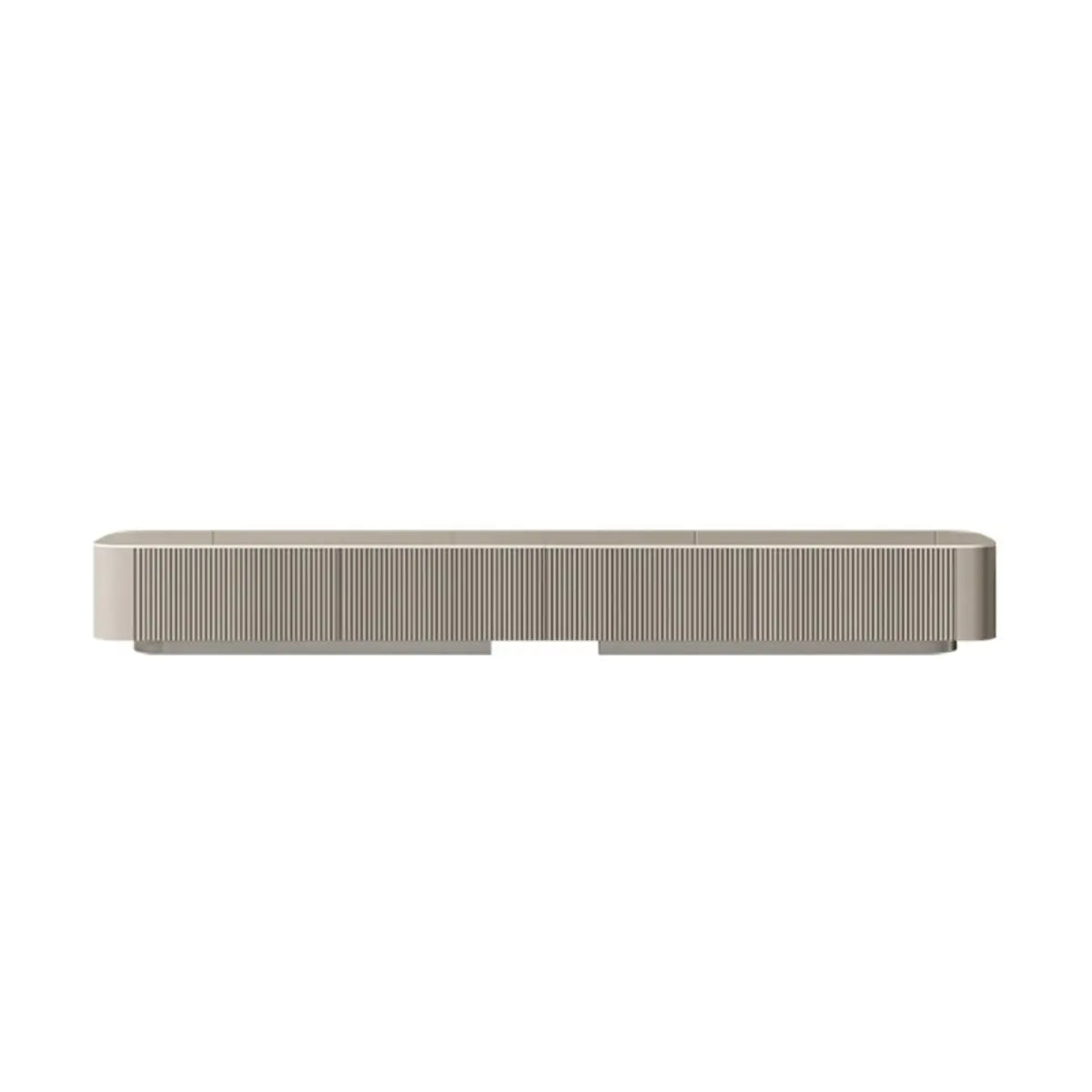 Gray Stone Rectangle Drawer Long TV Stand