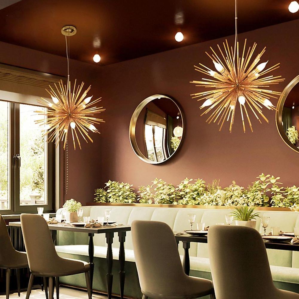 Geometric Sputnik Chandelier