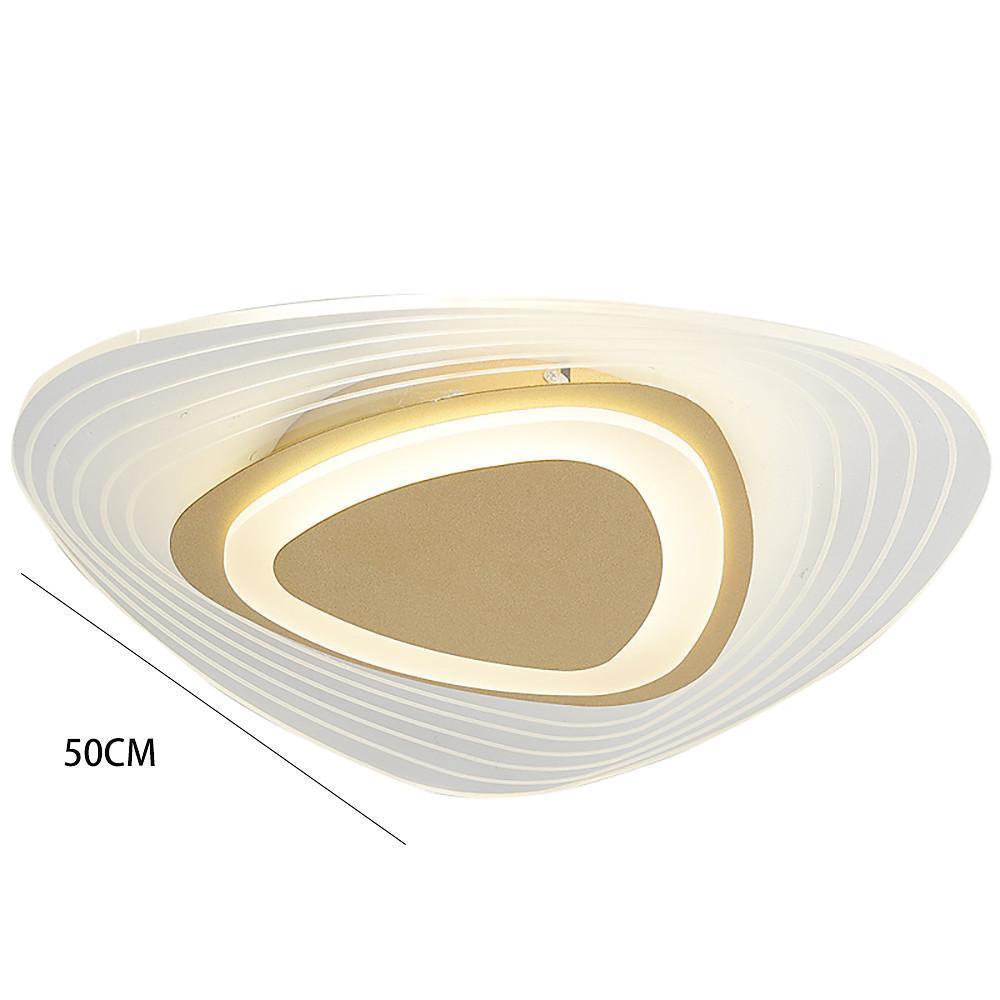 Geometric Striped Decorative Nordic LED Flush Mount Light