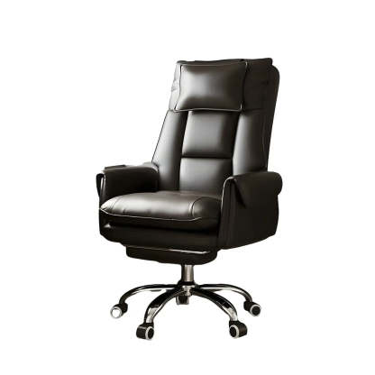 Ergonomic Leather Executive Office Chair