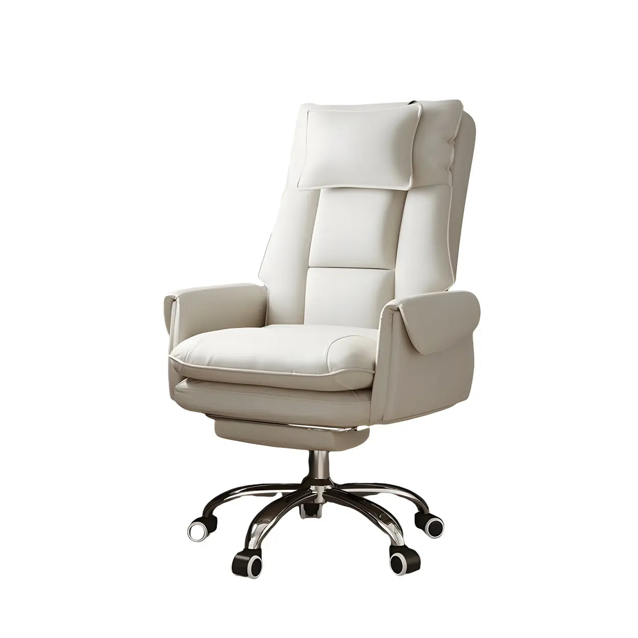 Ergonomic Leather Executive Office Chair