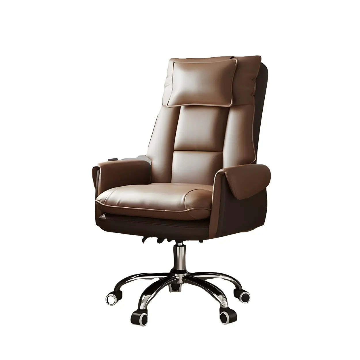Ergonomic Leather Executive Office Chair