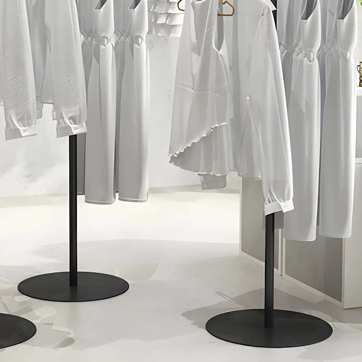 Sleek Metal Freestanding Coat Rack