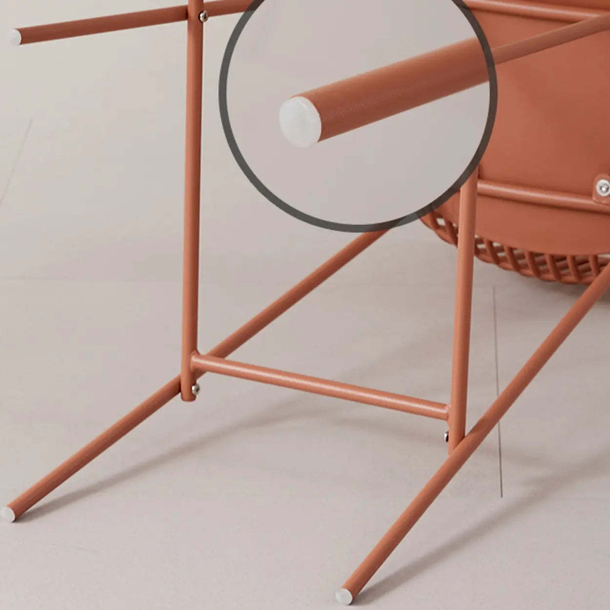 Sleek Mesh Low-Back Saddle Acrylic Bar Stool