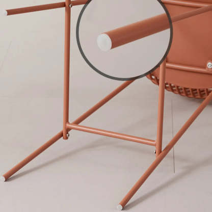 Sleek Mesh Low-Back Saddle Acrylic Bar Stool