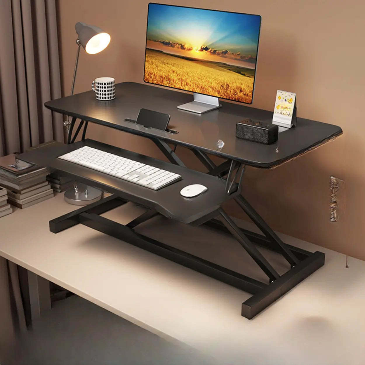 Desk foldable wood desks for hallway