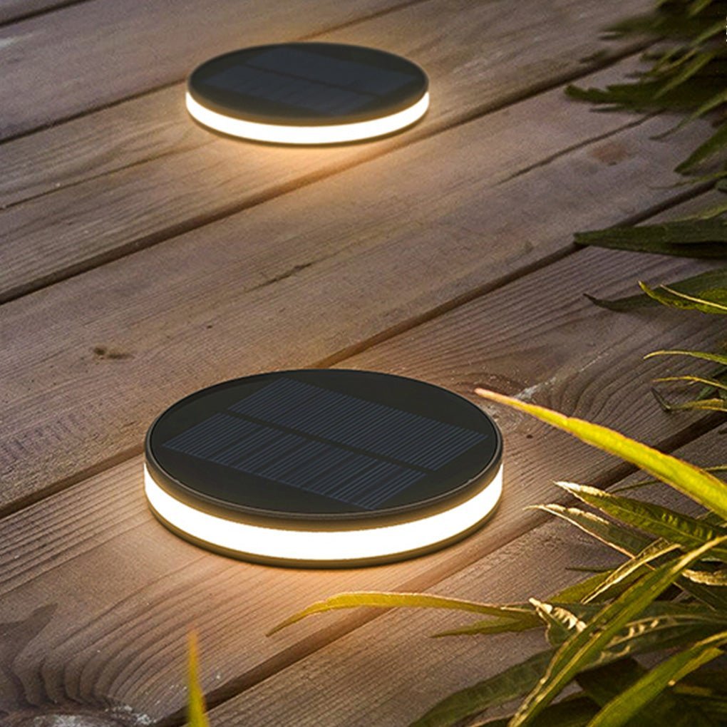 Solar Powered Garden Lawn Lights Waterproof LED Ground Lighting-Lighom