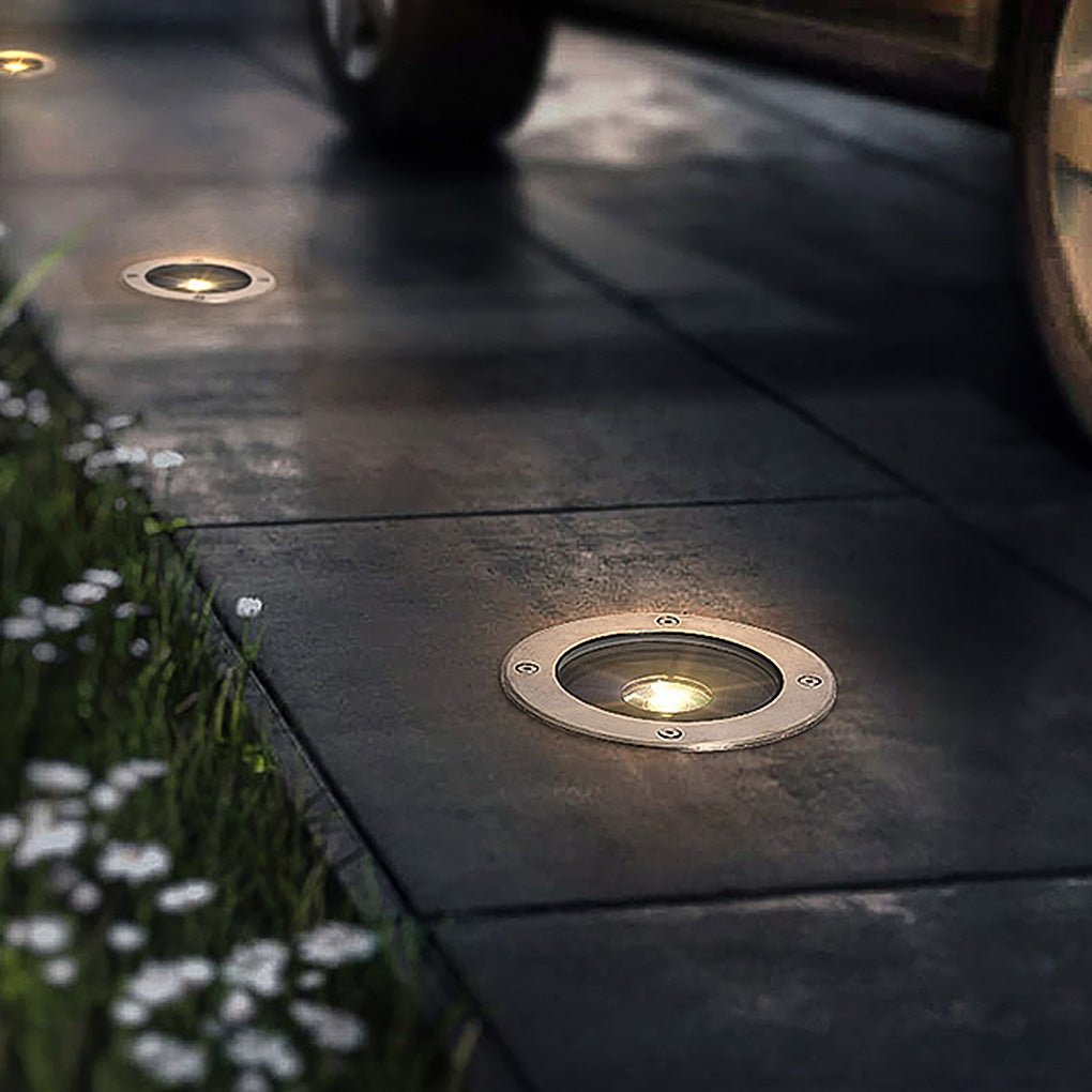 Solar Powered Garden Lawn Lights Waterproof LED Ground Lighting-Lighom