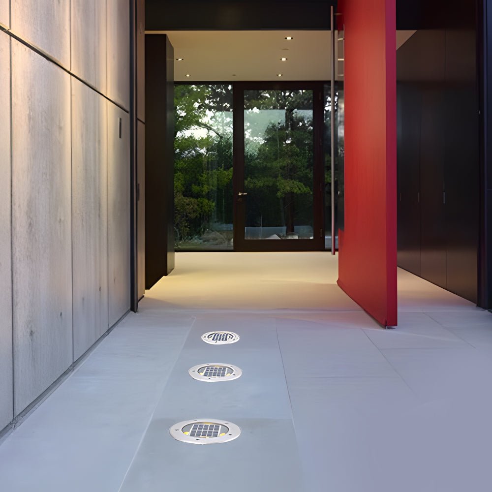 Solar LED Metal Well Light