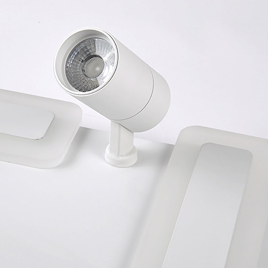 Square Dimmable Modern Flush Mount