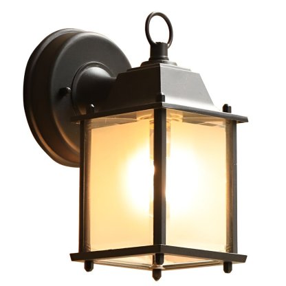 Square Glass Wall Lamp Outdoor Wall Sconce Lighting LED Waterproof Wall Lights-Lighom