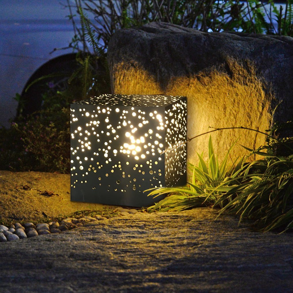 Square LED Outdoor Post Lights Pillar Light Deck Post Lights Garden Lights-Lighom
