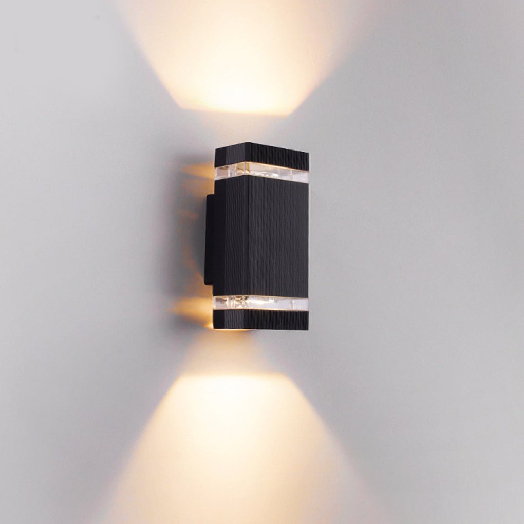 Square Up and Down Lights LED Outdoor Wall Lights Wall Sconce Lighting Wall Lamp-Lighom