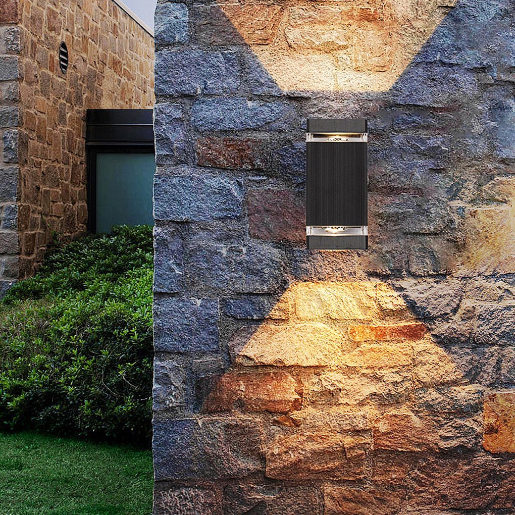 Square Up and Down Lights LED Outdoor Wall Lights Wall Sconce Lighting Wall Lamp-Lighom