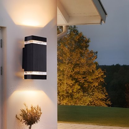 Square Up and Down Lights LED Outdoor Wall Lights Wall Sconce Lighting Wall Lamp-Lighom