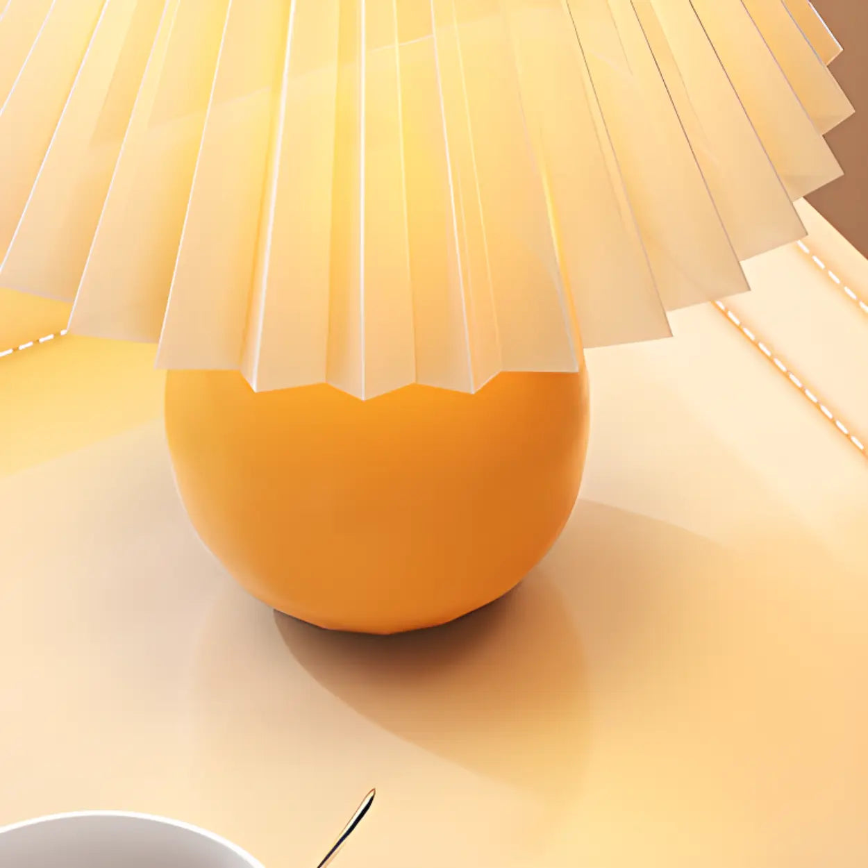 White Tray-Top Square End Table with Shelves — White