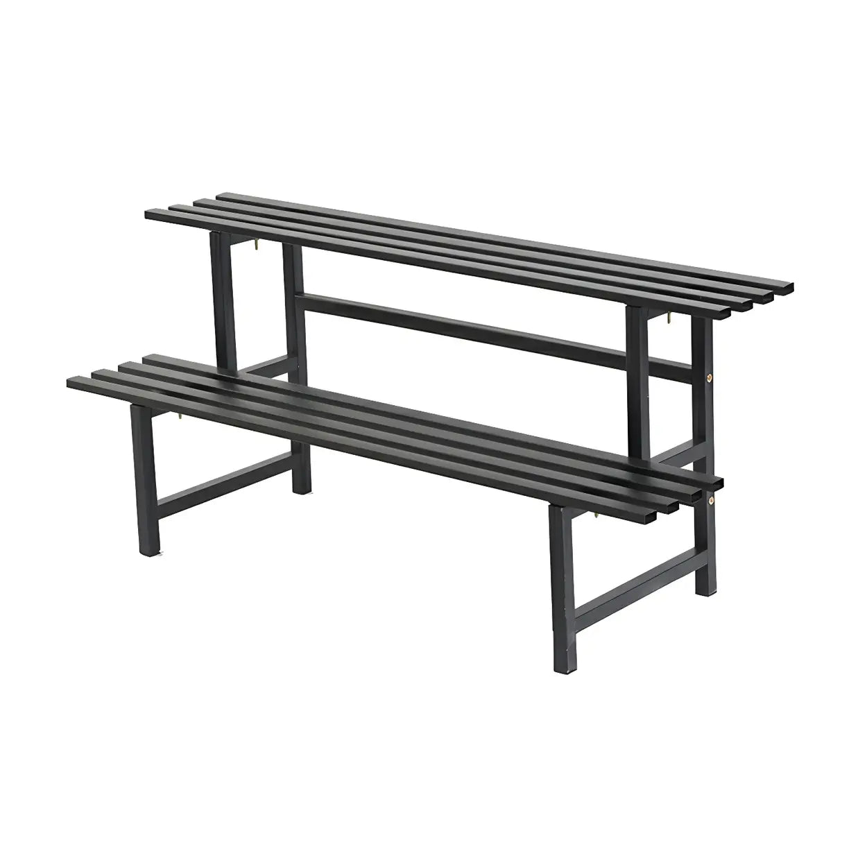 Black Metal Multi-Tier Plant Rack