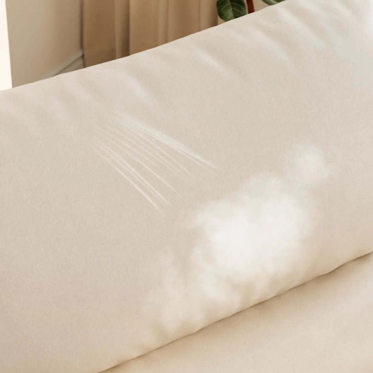 Stain-Resistant Recessed-Arm Rocking Chair