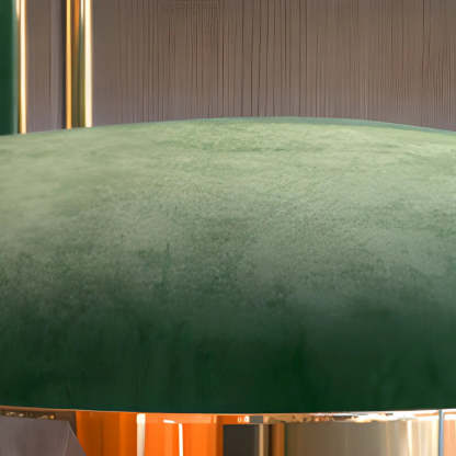 Stainless Steel Round Bar Stool with Curved Back