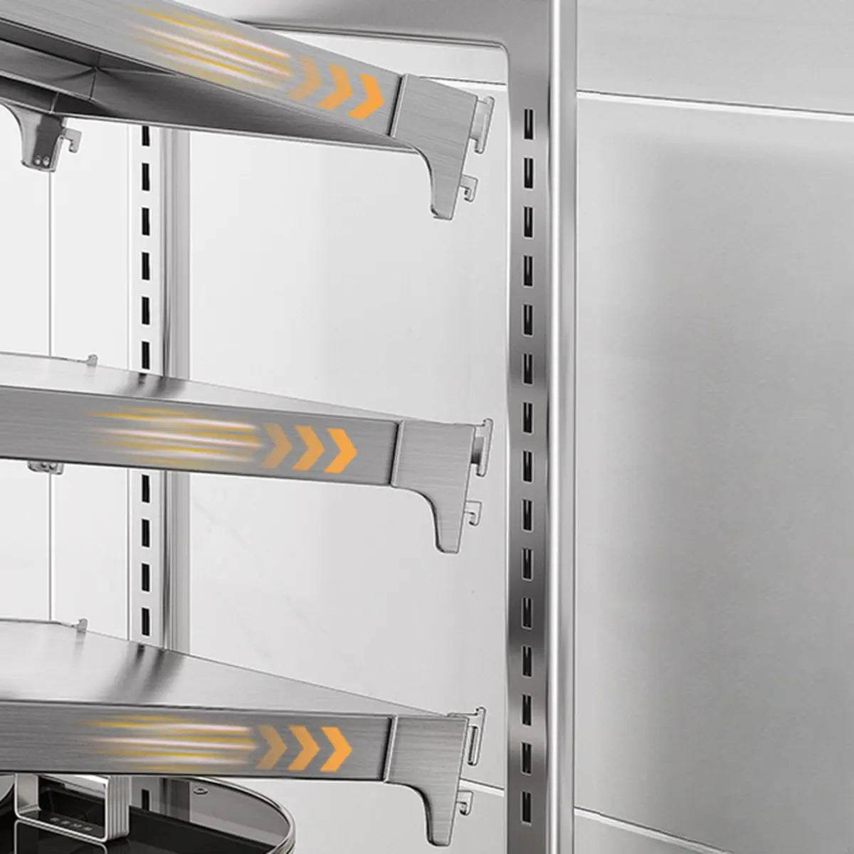 Stainless Steel Kitchen Appliance Baker's Rack