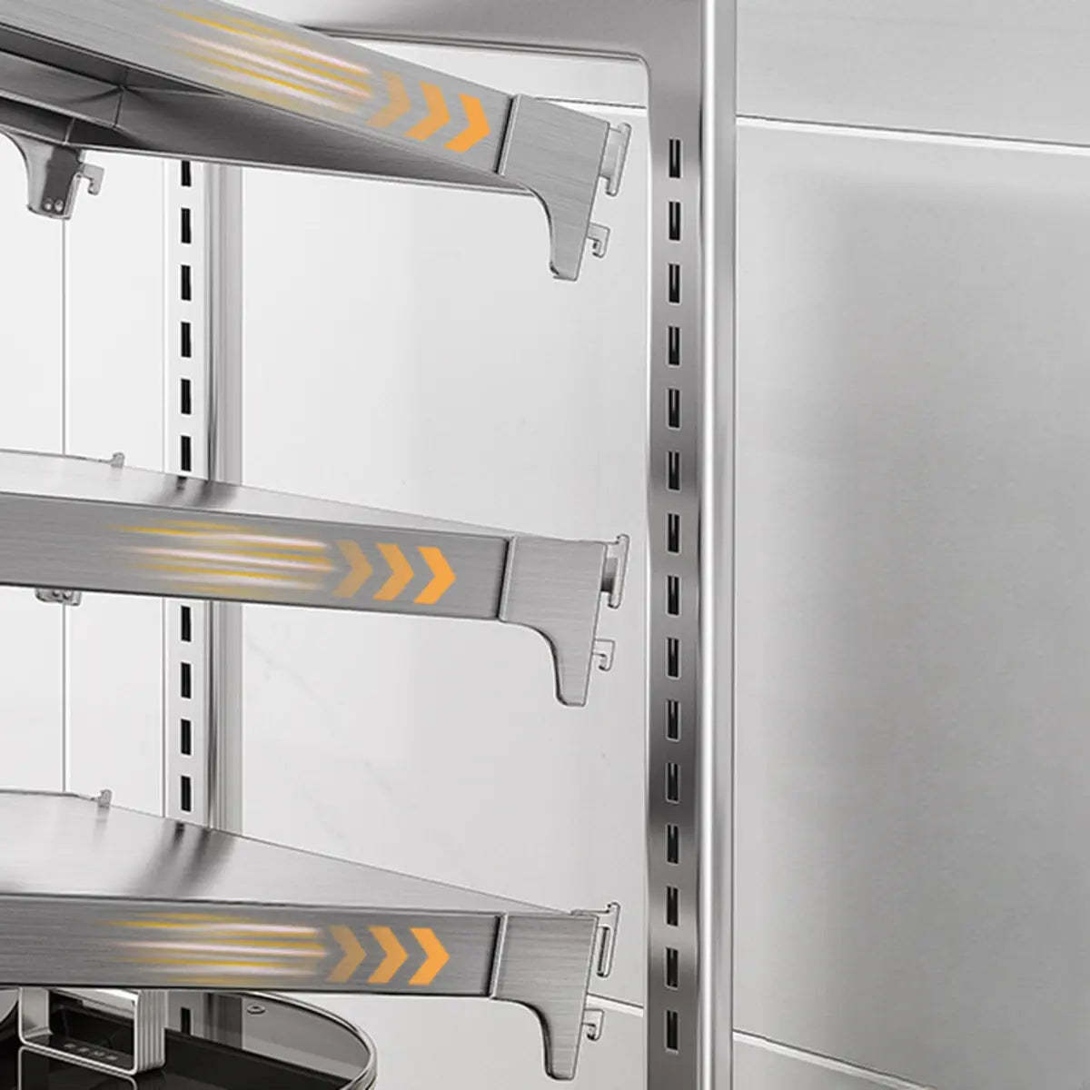 Stainless Steel Kitchen Appliance Baker's Rack