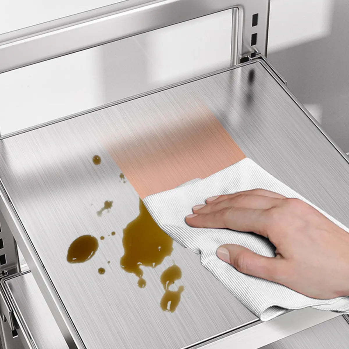 Stainless Steel Kitchen Appliance Baker's Rack