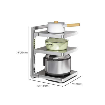 Stainless Steel Kitchen Appliance Baker's Rack