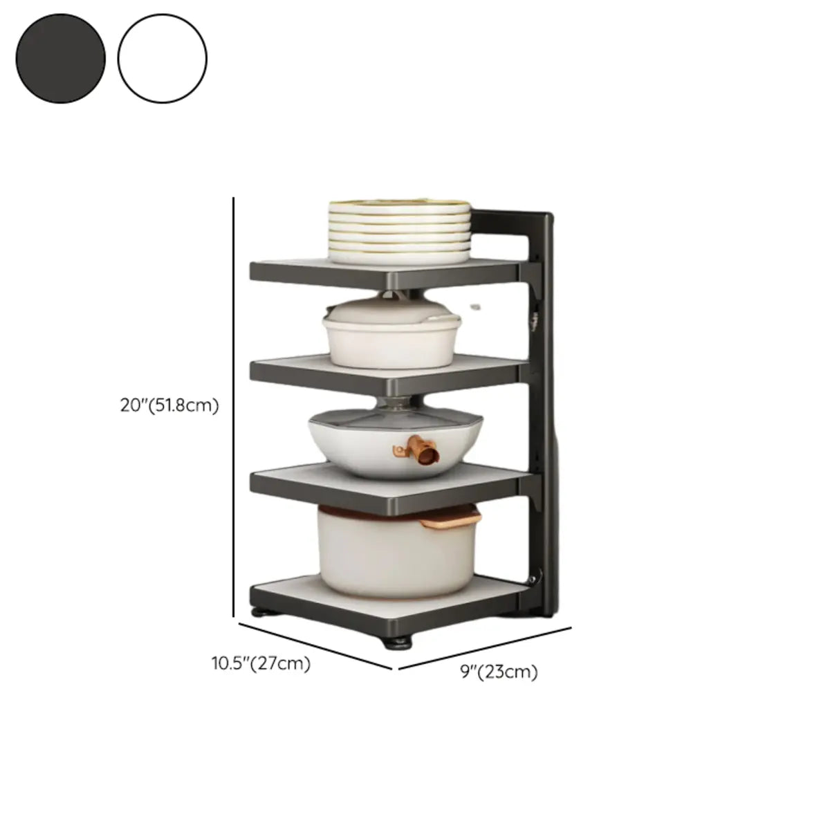 Stainless Steel Kitchen Appliance Baker's Rack