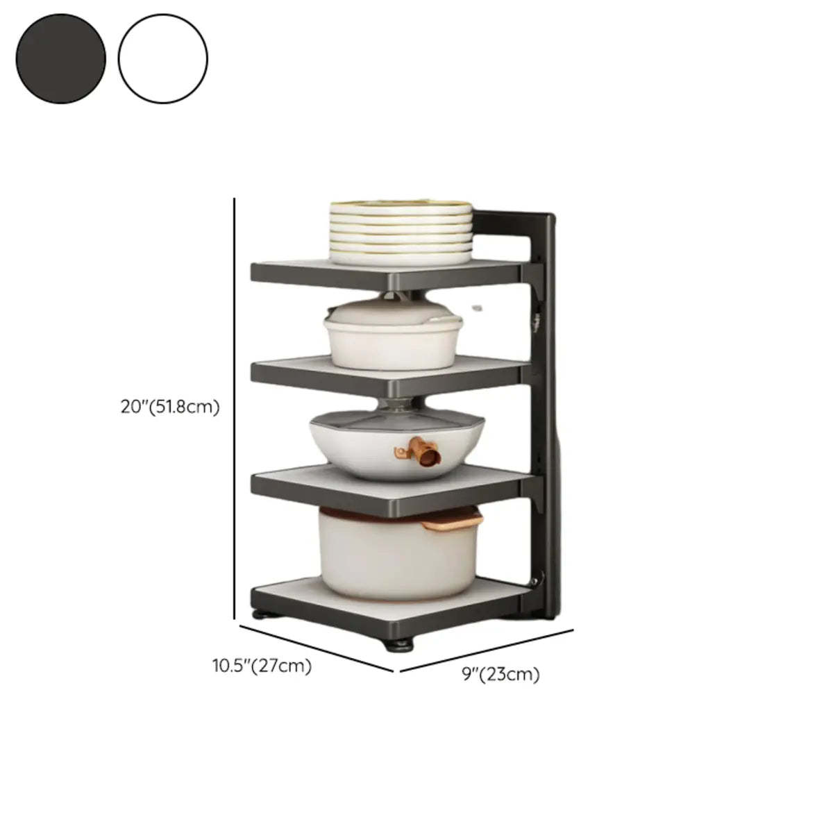 Stainless Steel Kitchen Appliance Baker's Rack