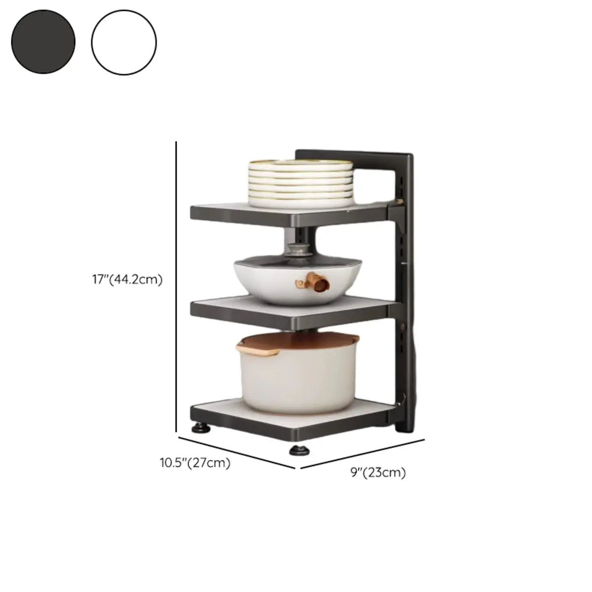 Stainless Steel Kitchen Appliance Baker's Rack