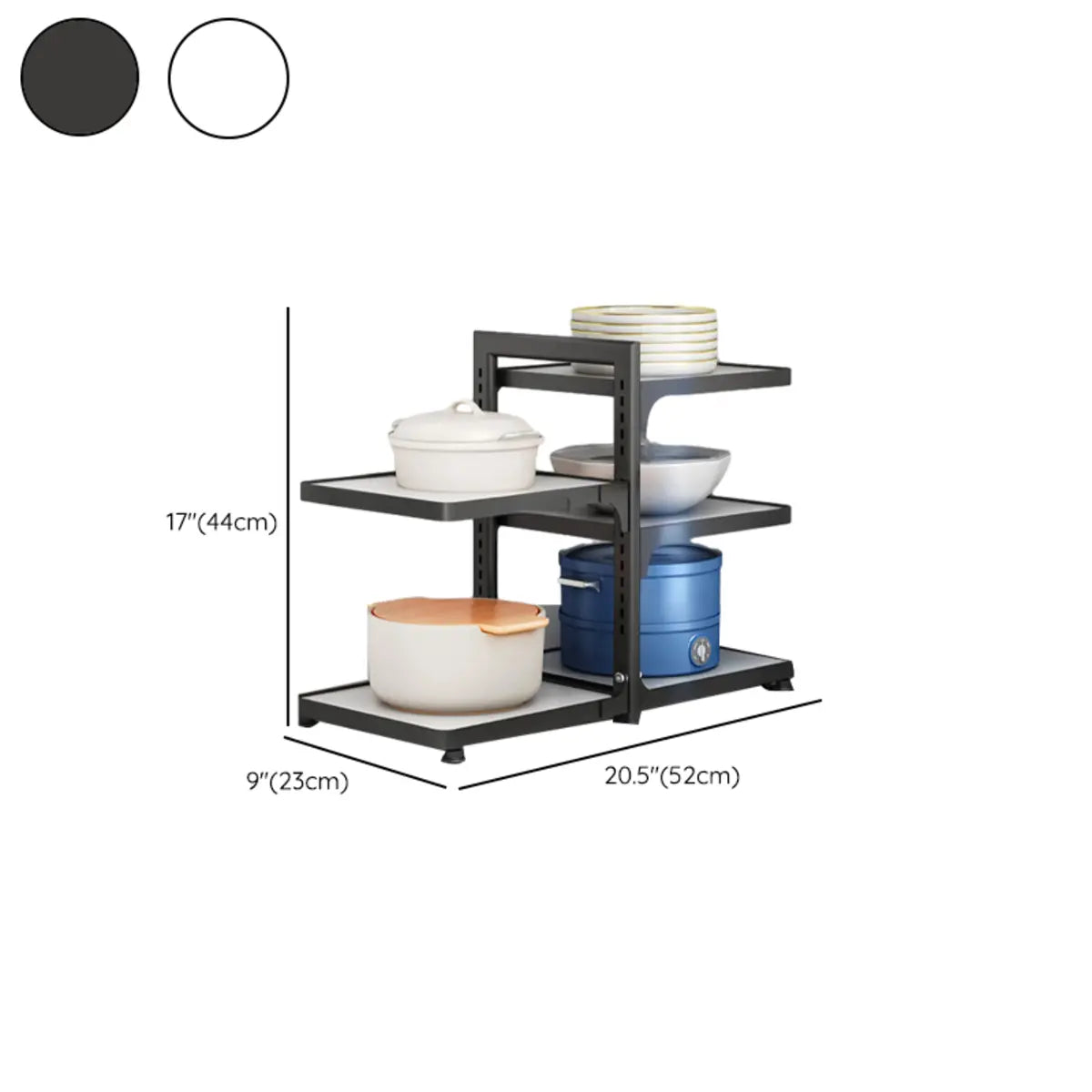 Stainless Steel Kitchen Appliance Baker's Rack