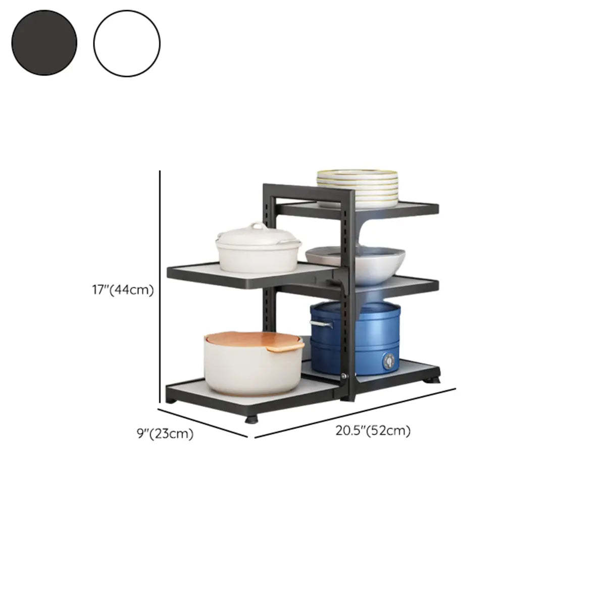 Stainless Steel Kitchen Appliance Baker's Rack