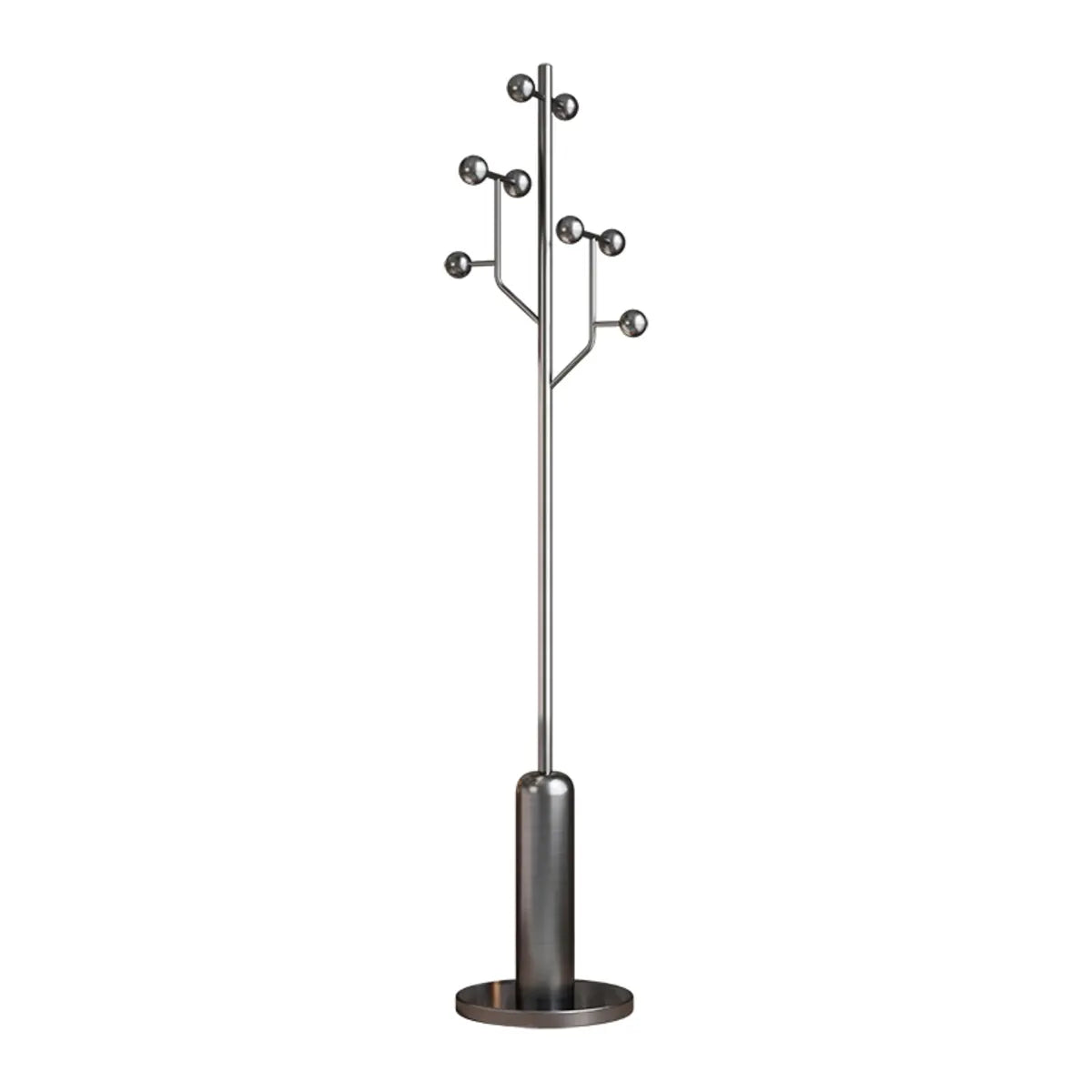 Silver Stainless Steel Tree Coat Rack