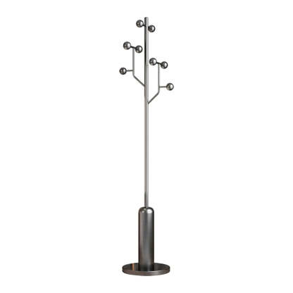 Silver Stainless Steel Tree Coat Rack