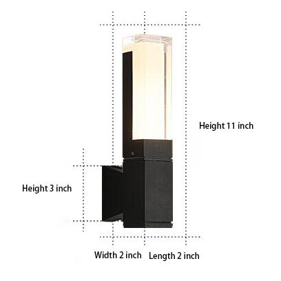 Outdoor Wall Up/Downlight Waterproof Garage Exterior Wall Lights-Lighom
