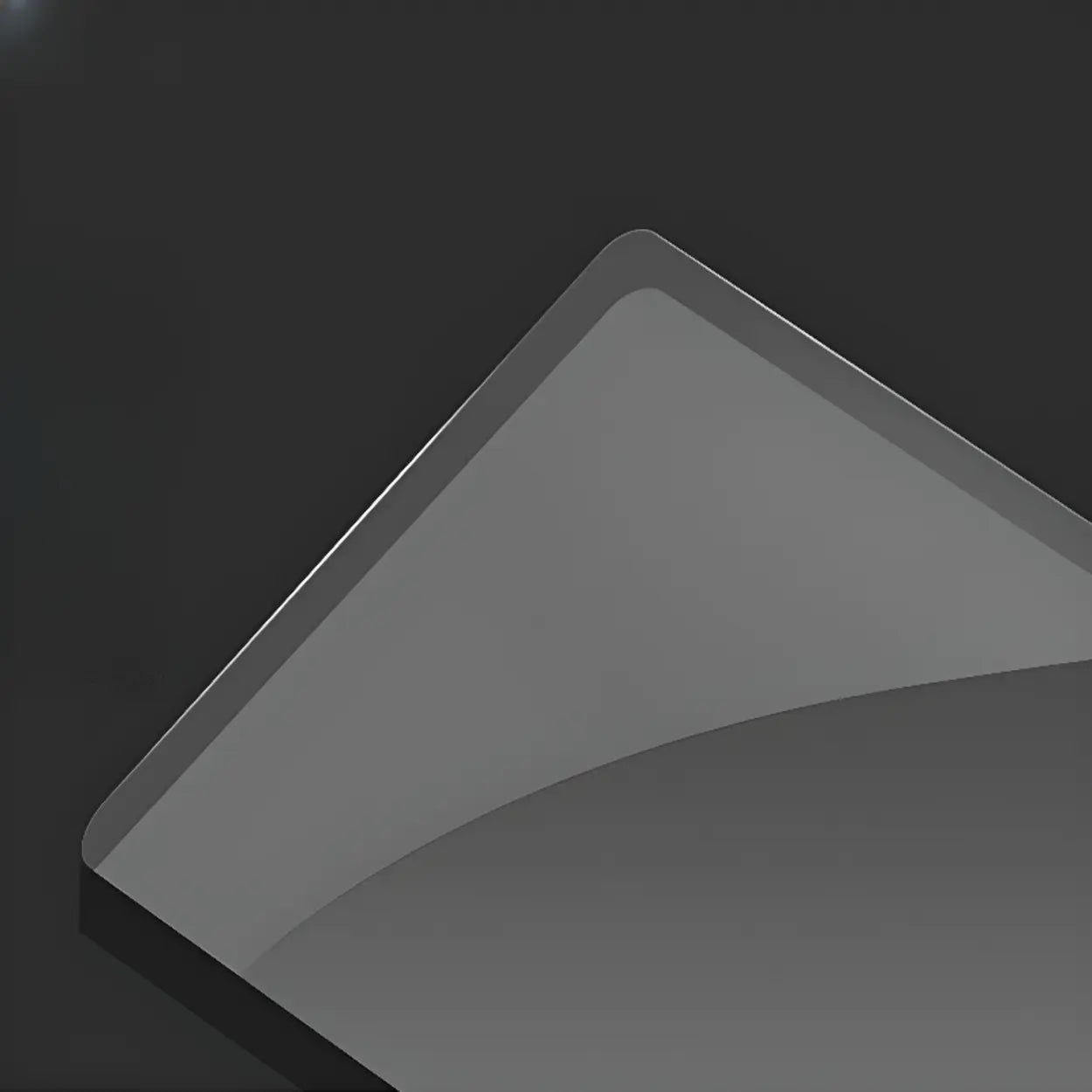 Black Glass Adjustable Display Cabinet
