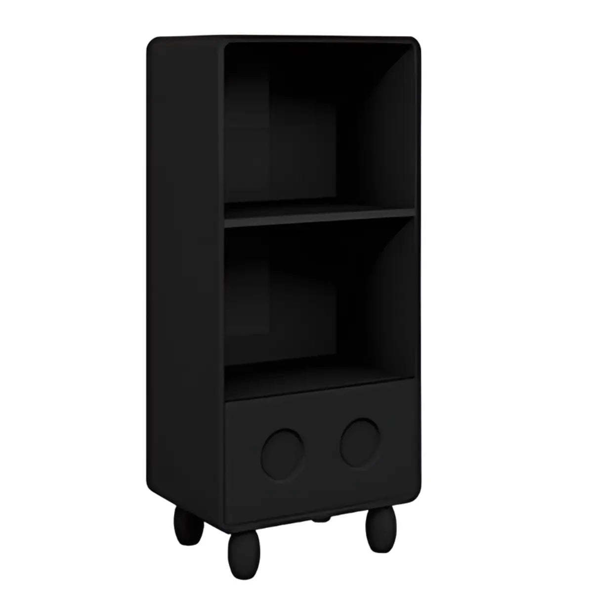 Rectangular stylish wood bookcases for hallway — 16" L x 12" W x 37" H