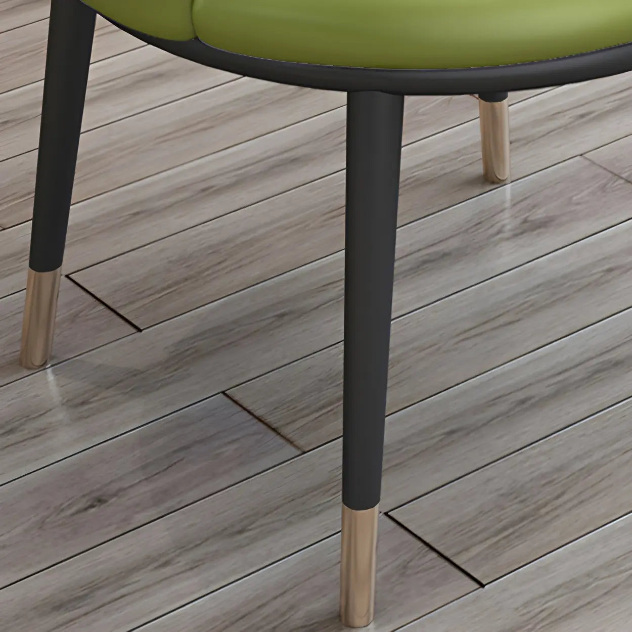 Stylish Green Compact Task Chair — Ginger / 2 Piece Set