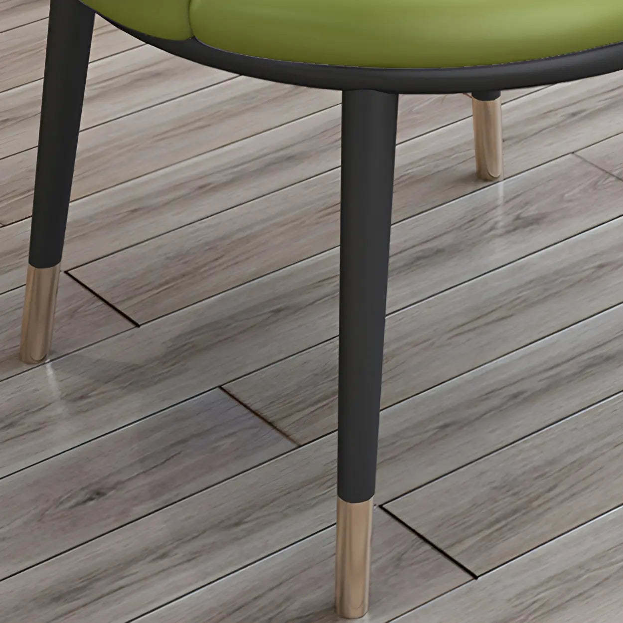 Stylish Green Compact Task Chair — Ginger / 2 Piece Set