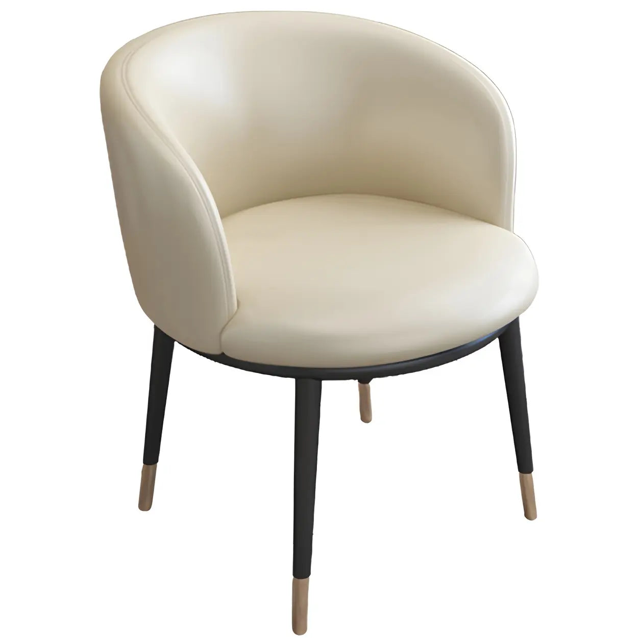Stylish Green Compact Task Chair — Beige / 2 Piece Set