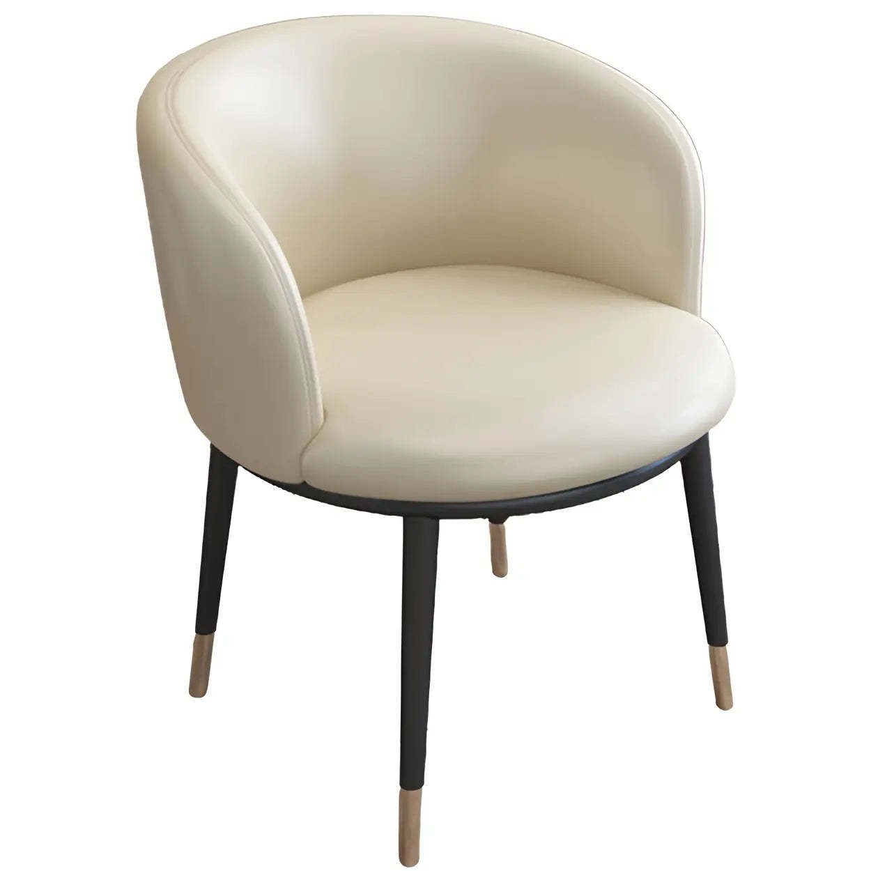 Stylish Green Compact Task Chair — Beige / 2 Piece Set