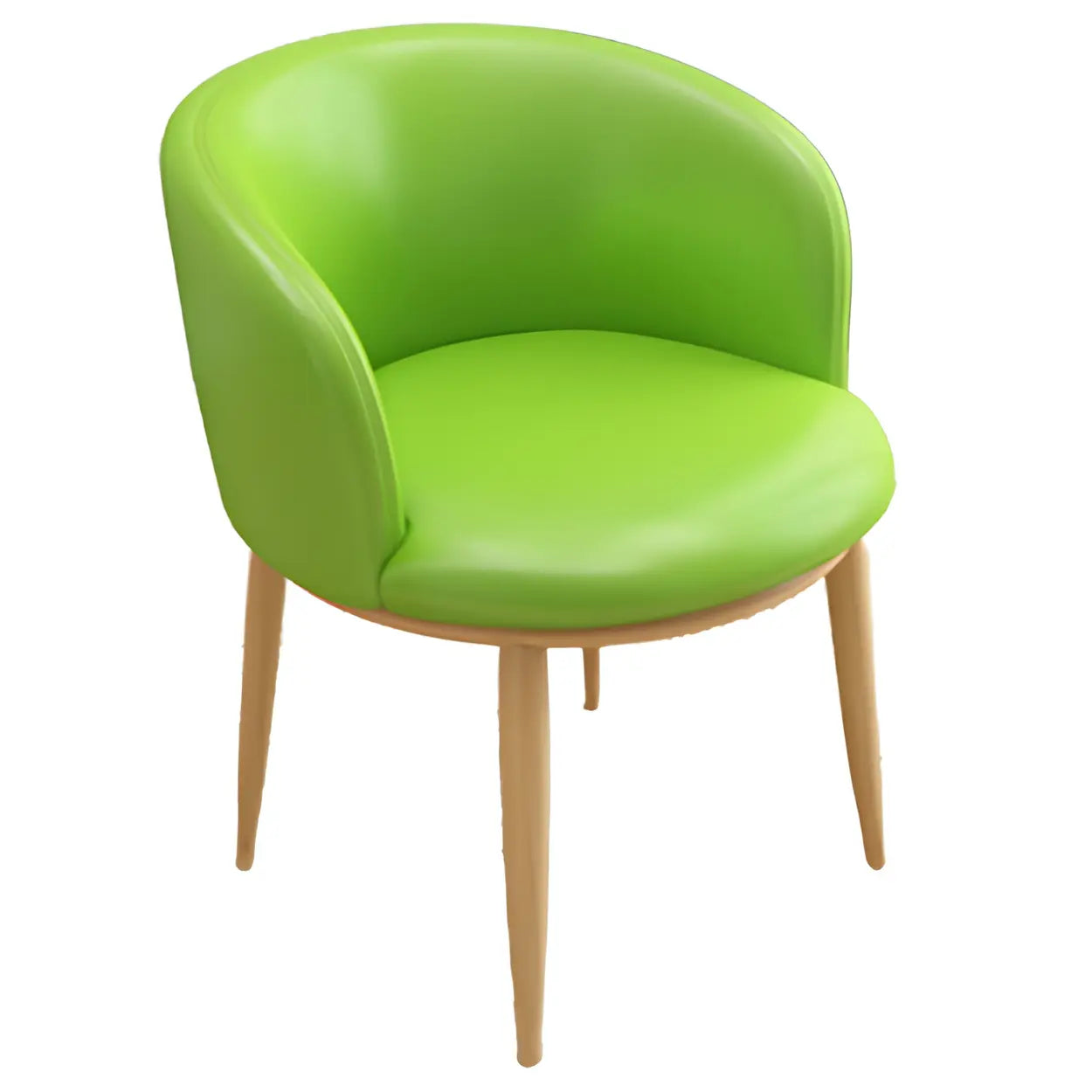 Stylish Green Compact Task Chair — Blue / 2 Piece Set