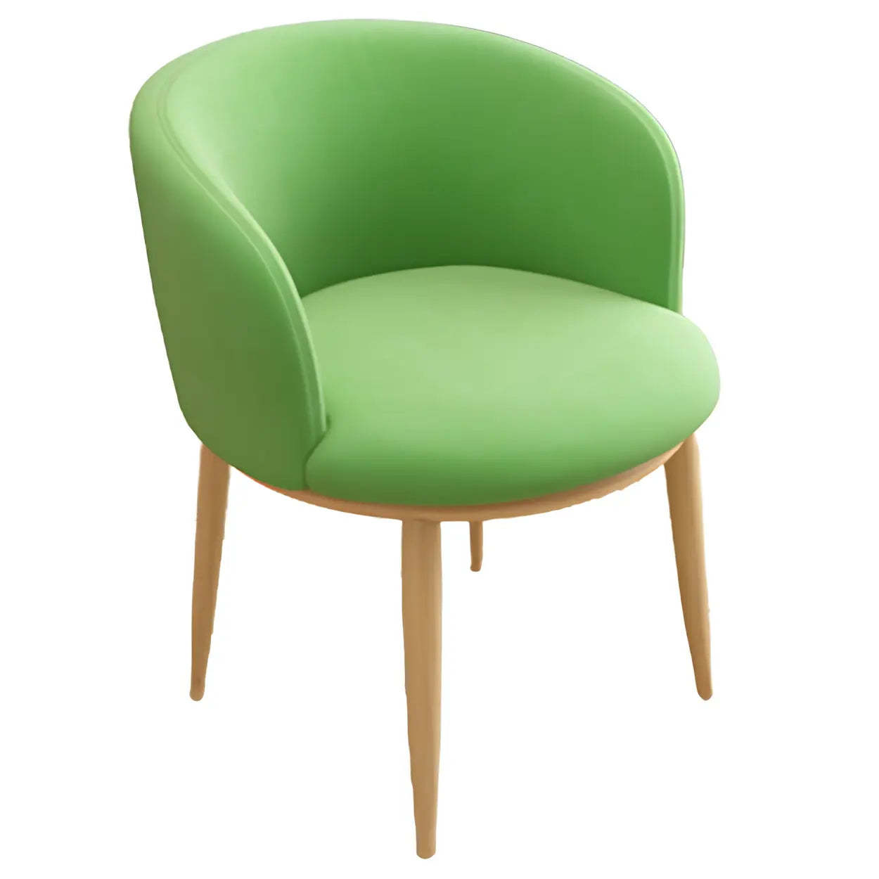Stylish Green Compact Task Chair — Sky Blue / 2 Piece Set