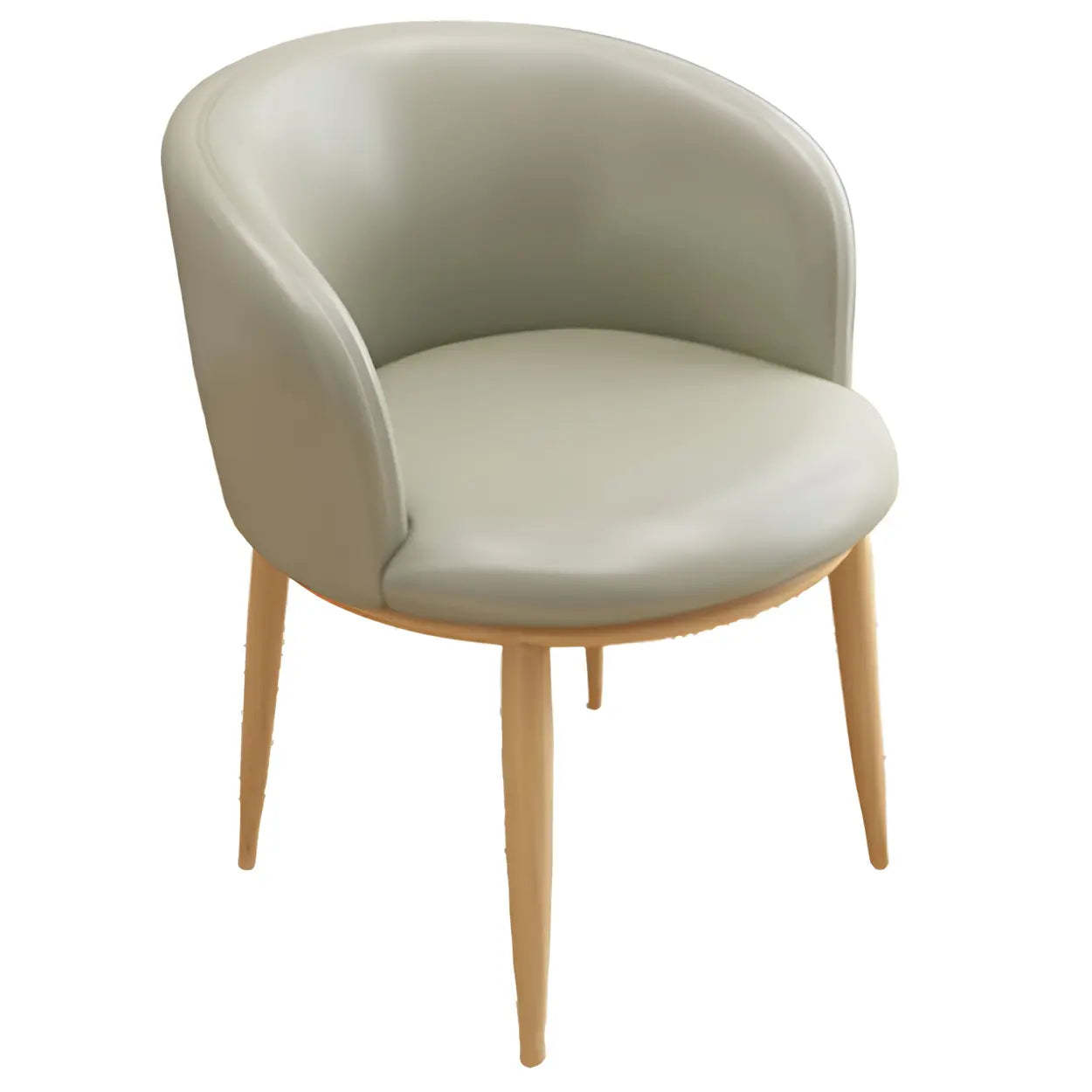 Stylish Green Compact Task Chair — Lake Blue / 2 Piece Set