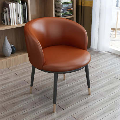 Stylish Green Compact Task Chair — White / 4 Piece Set