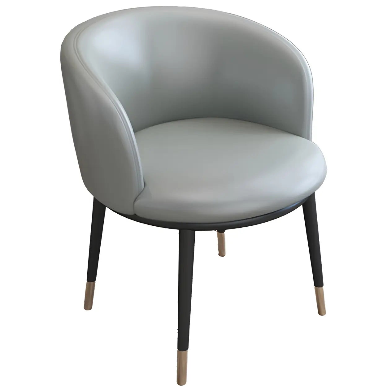 Stylish Green Compact Task Chair — White-Blue / 1 Piece