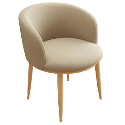 Stylish Green Compact Task Chair — Peacock Blue / 1 Piece